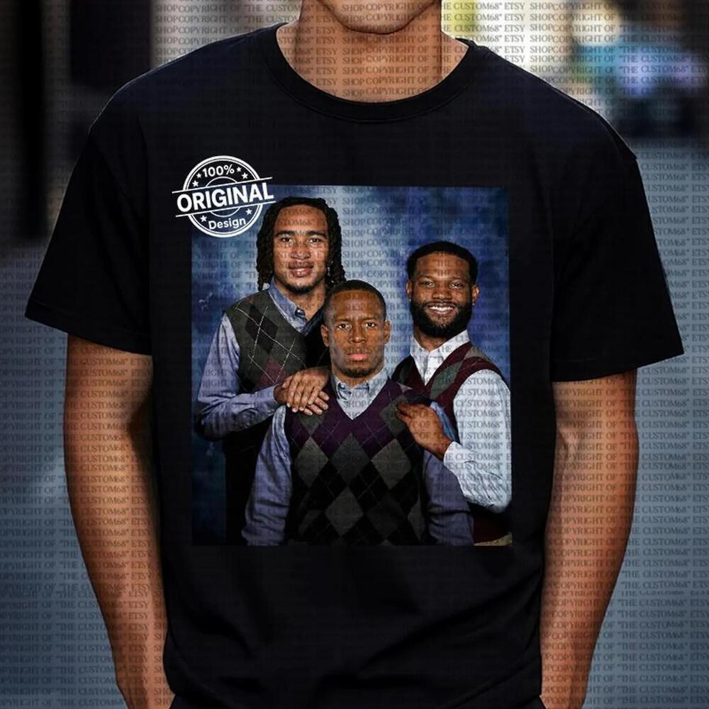 CJ Stroud Nico Collins Nick Chubb Houston Step Brothers Funny Christmas